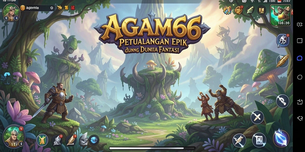 Tampilan gameplay <strong>AGAM66</strong> yang epik dan seru di dunia ARPG.