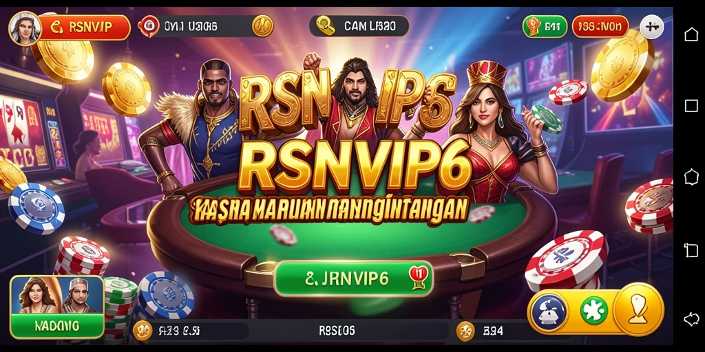 Tampilan gameplay menarik dari RSNVIP6 yang memikat para pemain kasino.