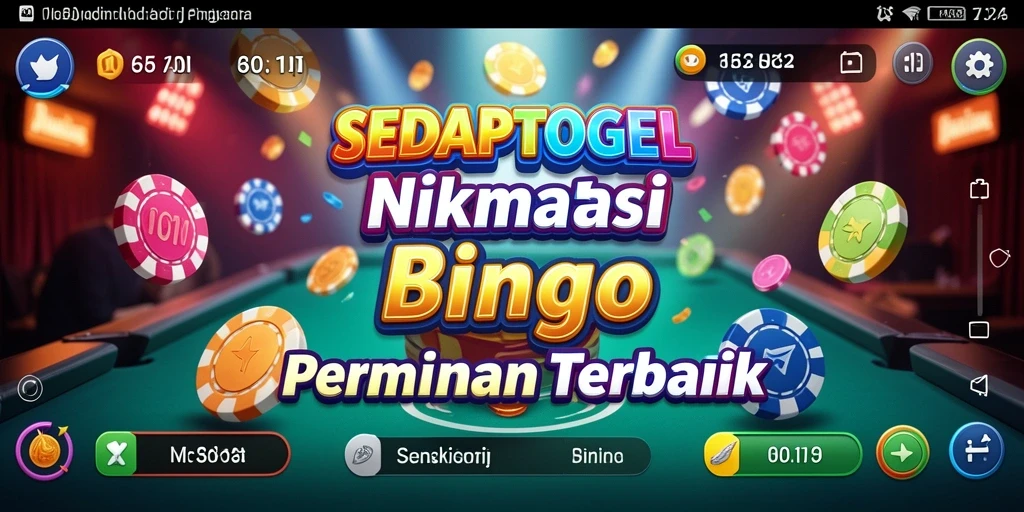 Tampilan utama gameplay SEDAPTOGEL yang seru dan interaktif.