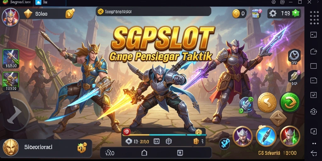 Tampilan gameplay SGPSLOT yang menegangkan dan penuh strategi.
